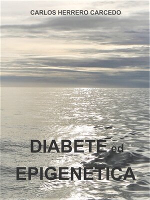 cover image of Diabete Ed Epigenetica